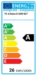 CFL TC-D Dulux D 26W 827 Osram
