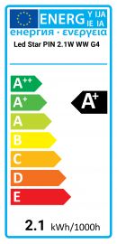 Star PIN 2.1W WW G4 Osram
